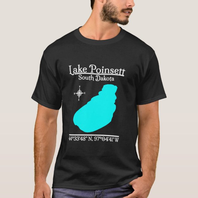 Lake Poinsett South Dakota Long Sleeve T Shirt (Front)