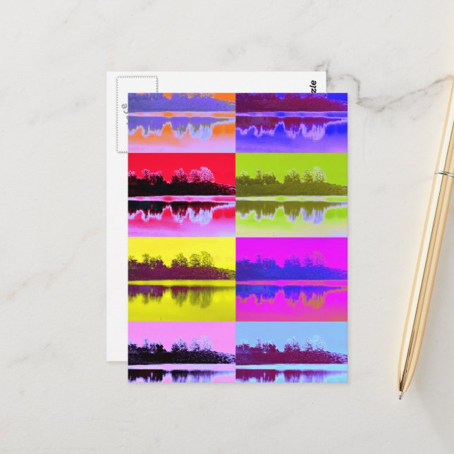 LAKE POSTCARD (Front/Back In Situ)