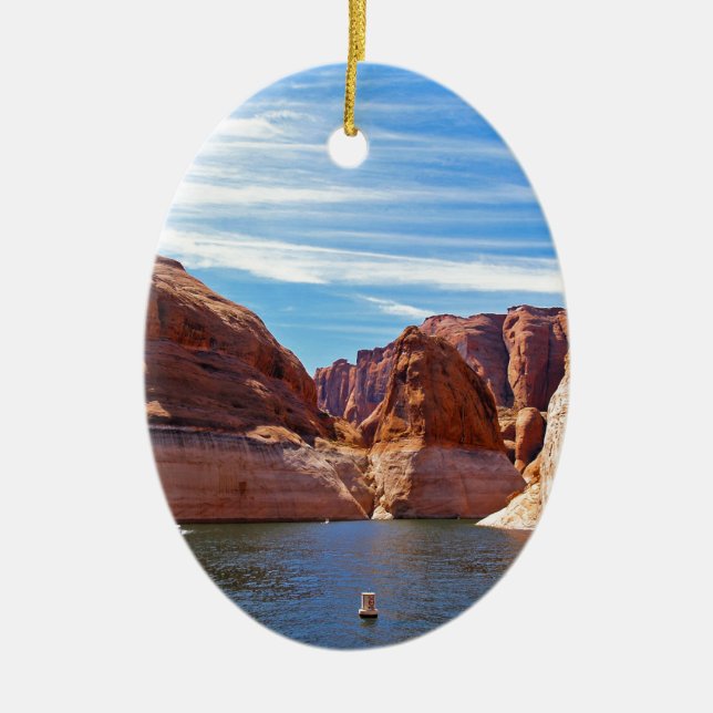 lake-powell-5068 ceramic ornament (Front)
