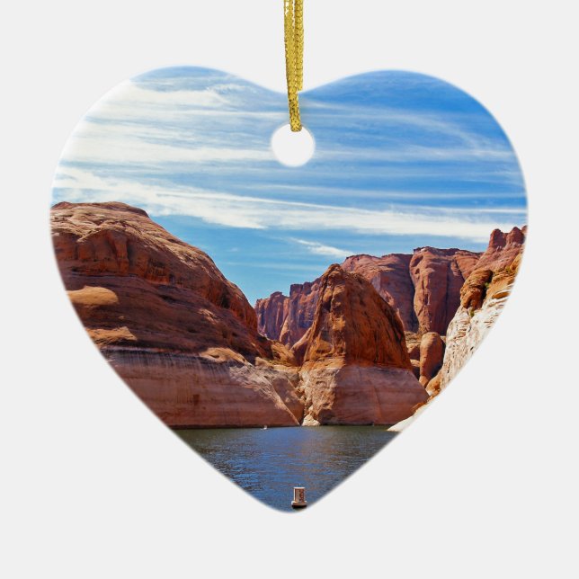 lake-powell-5068 ceramic ornament (Front)