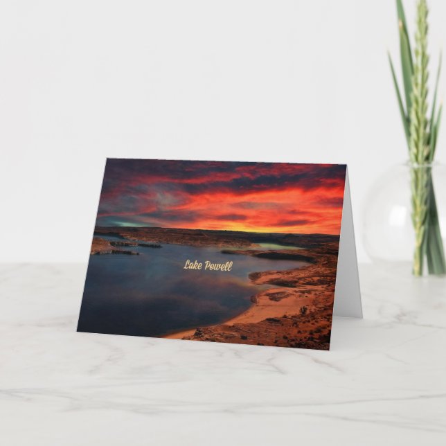 Lake Powell, Arizona Card (Front)