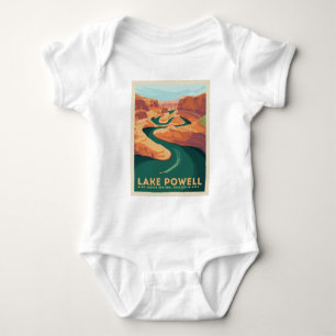 Lake Powell   Arizona & Utah Baby Bodysuit