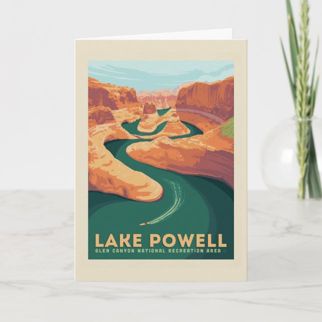 Lake Powell | Arizona & Utah Card (Front)