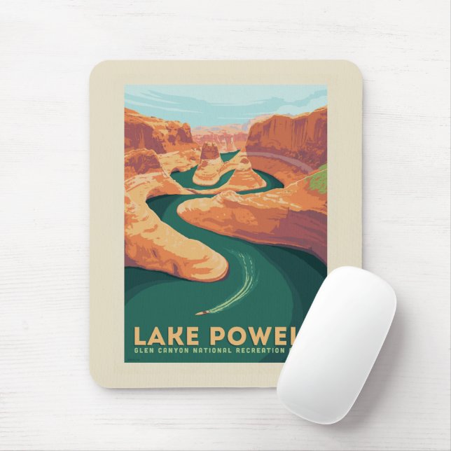 Lake Powell | Arizona & Utah Mouse Pad (With Mouse)