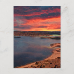 Lake Powell beautiful nature scenery Postcard