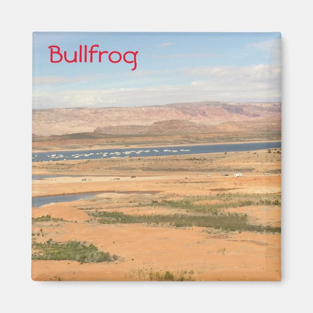 Lake Powell - Bullfrog Magnet (Front)