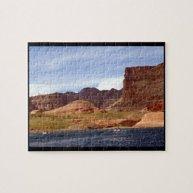 Lake Powell Jigsaw Puzzle with Personal Watercraft (Horizontal)