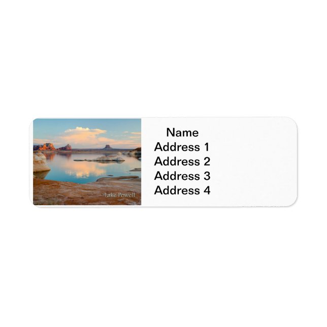 Lake Powell Return Address Label (Front)