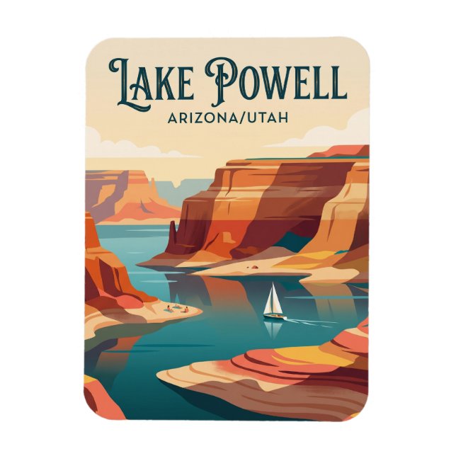 Lake Powell USA Magnet (Vertical)