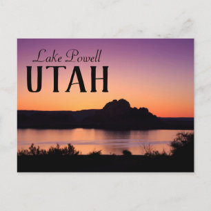 Lake Powell Utah Dawn Postcard