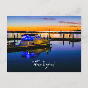 Lake Ray Hubbard Rockwall TX Thank you Postcard