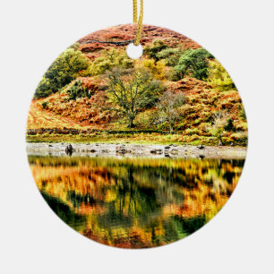 LAKE REFLECTIONS CERAMIC TREE DECORATION