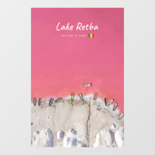 Lake Retba, Senegal - Pink Lake Boats
