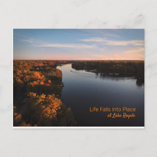 Lake Royale Sunset Post Card