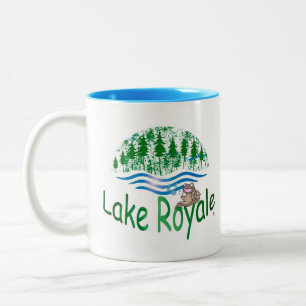 Lake Royale Two-Tone Coffee Mug