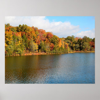 Lake Russell Fall Colours Poster