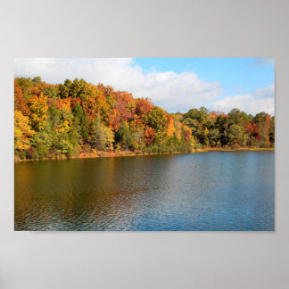 Lake Russell Fall Colours Poster