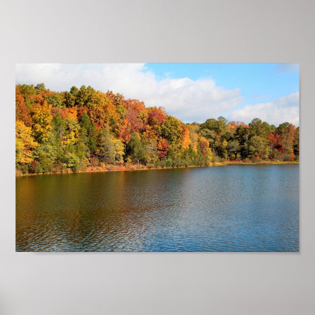 Lake Russell Fall Colours Poster (Front)
