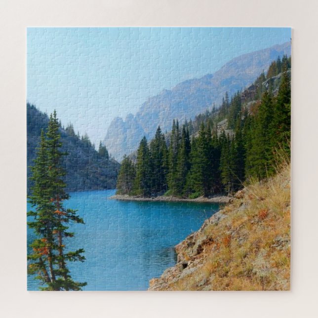 Lake Scene Jigsaw Puzzle (Horizontal)