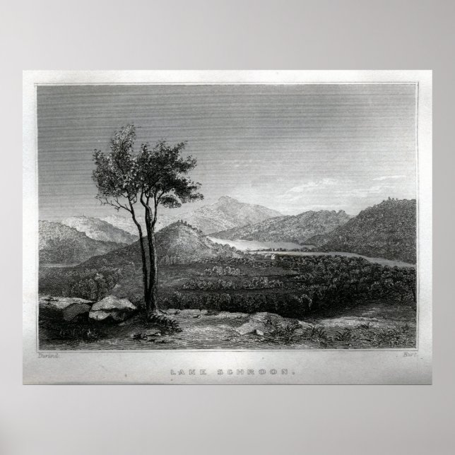 Lake Schroon Poster (Front)