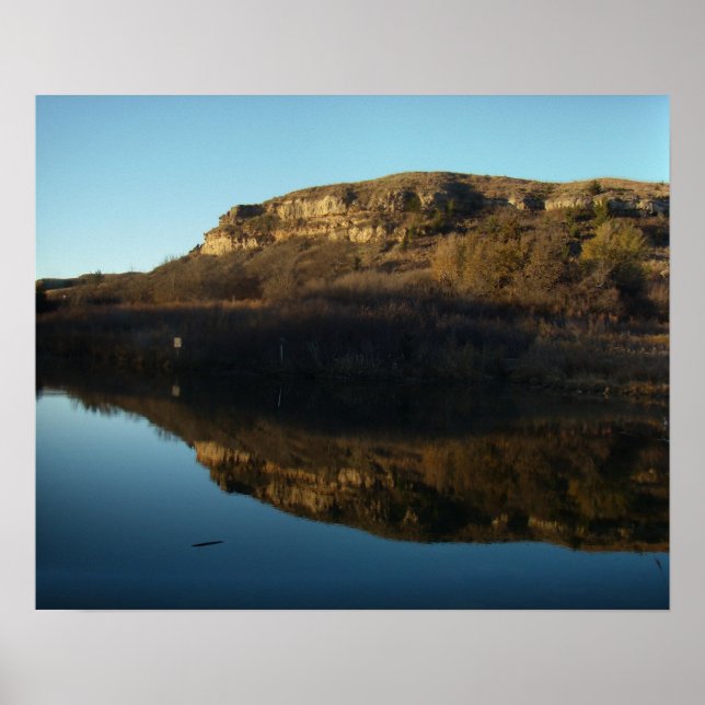 Lake Scott Reflections 10-31-09 Poster (Front)