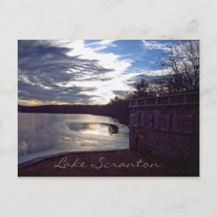 Lake Scranton Post Card Winter Mood