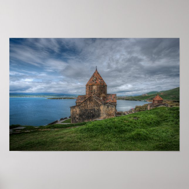 Lake Sevan, Armenia Poster (Front)