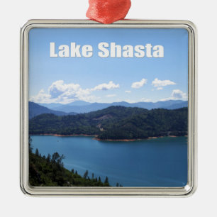 Lake Shasta in Redding, California Metal Ornament