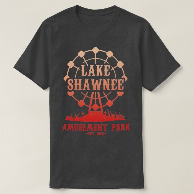 Lake Shawnee Amusement Park RxTP T-Shirt (Design Front)