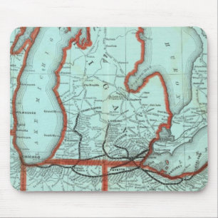 Lake Shore and Southern Michigan Railway Mouse Pad