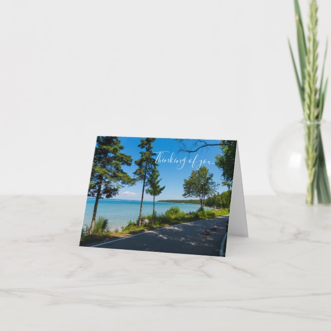 Lake Shore Drive Paradise Thinking Of You Card (Front)