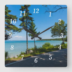 Lake Shore Drive Paradise Wall Clock