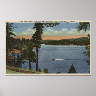 Lake Shore Drive View, Near Dam Poster