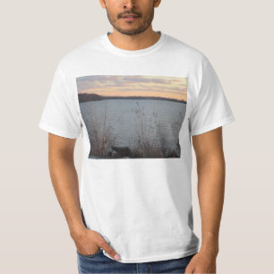 Lake Shore Sunset Mens Value T-Shirt