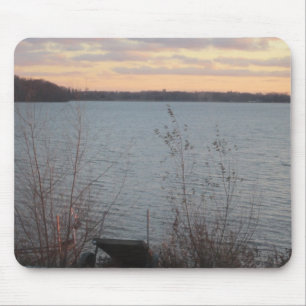 Lake Shore Sunset Mousepad