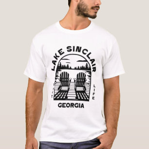 Lake Sinclair Georgia Outdoors Vintage T-Shirt