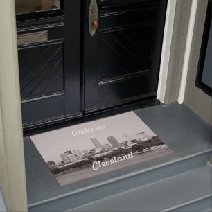 Lake Skyline Cleveland Doormat