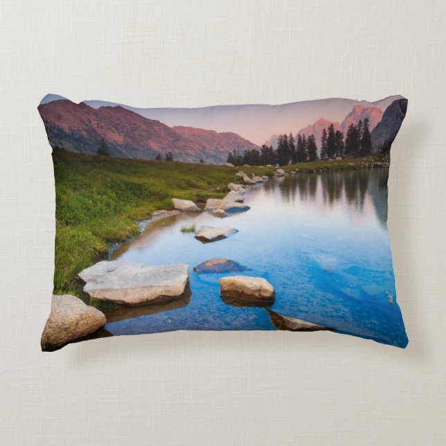 Lake Solitude Decorative Cushion (Front)
