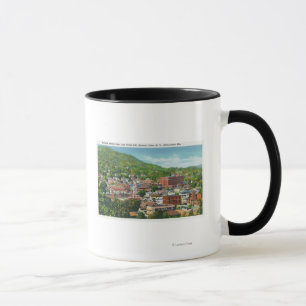 Lake Street Hill View of Business Section Mug