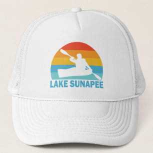 Lake Sunapee New Hampshire Kayak Trucker Hat