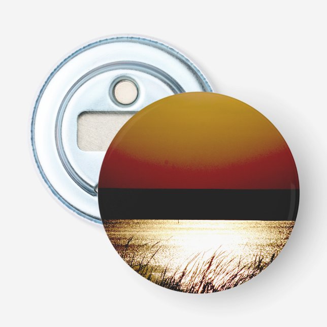 Lake Sunset Bottle Opener (Front)