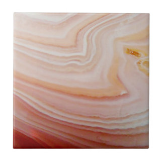 Lake Superior Agate Designer Ceramic Tile