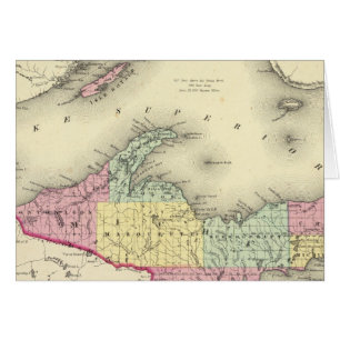 Lake Superior And The Northern Part Of Michigan