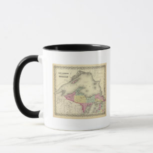 Lake Superior And The Northern Part Of Michigan Mug