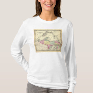 Lake Superior And The Northern Part Of Michigan T-Shirt