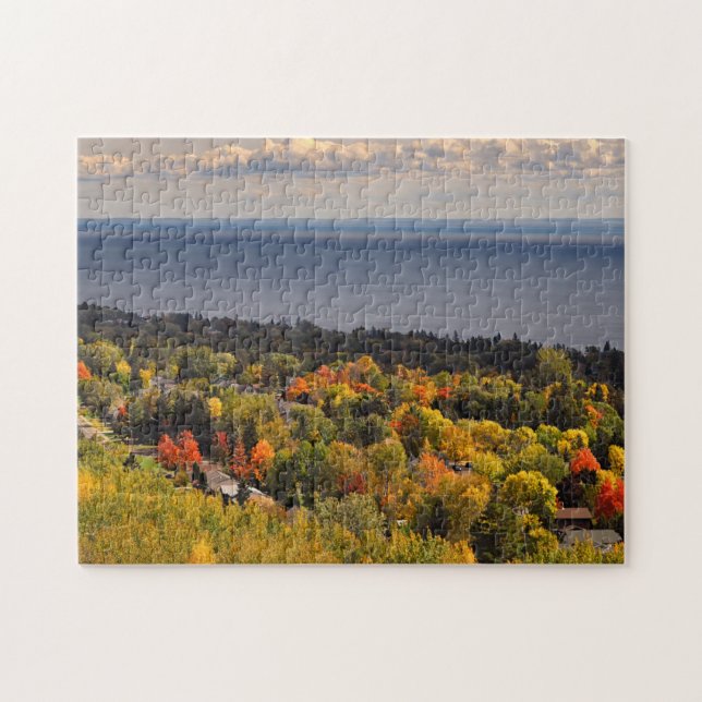 Lake Superior Autumn Jigsaw Puzzle (Horizontal)