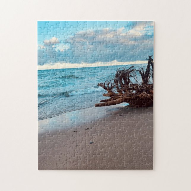 Lake Superior Driftwood roots #2  Jigsaw Puzzle (Vertical)