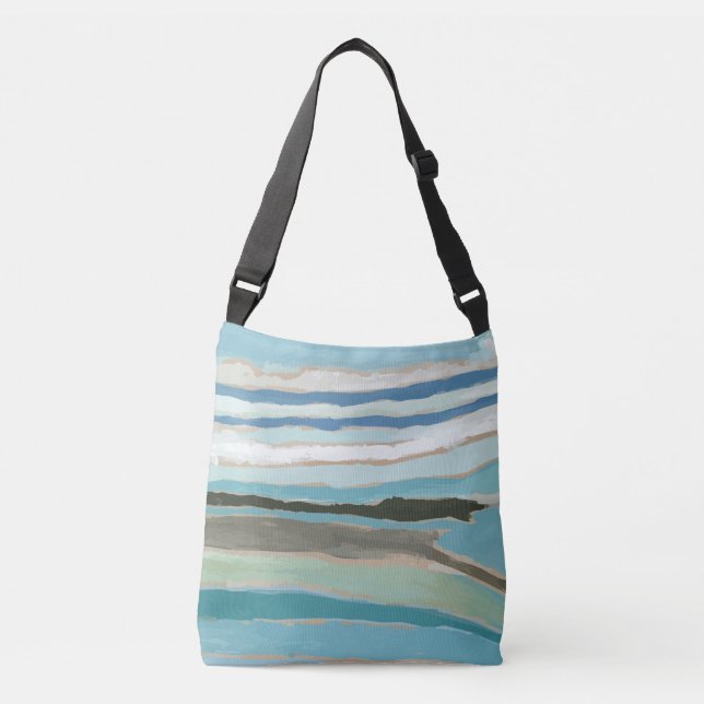 Lake Superior, Herbster Crossbody Bag (Front)