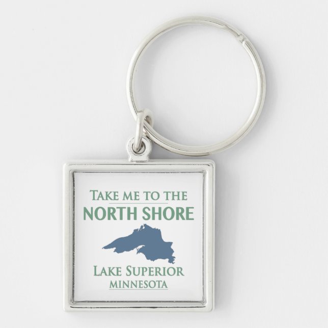 Lake Superior North Shore Key Ring (Front)