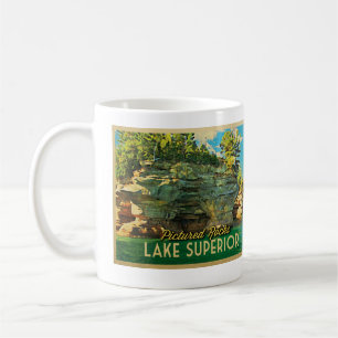 Lake Superior Pictured Rocks Coffee Mug